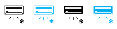 Air Conditioner Icon vector