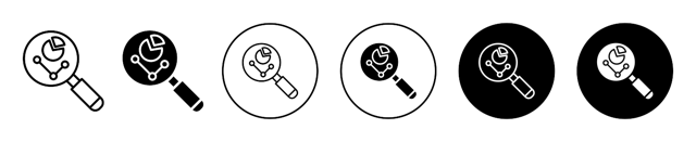 Analysis Icon vector