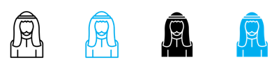 Arabic Man Icon vector