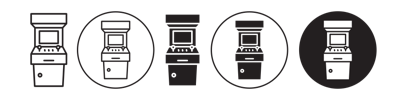 Arcade Machine vector