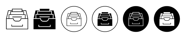 Archive Icon vector