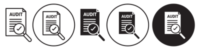 Audit Icon vector