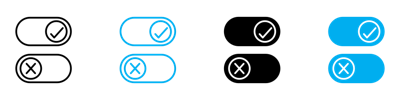 Boolean Icon vector