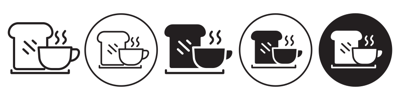 Breakfast Icon vector