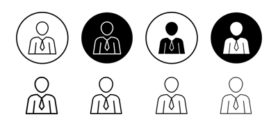 Businessman Icon vector