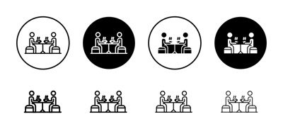 Cafeteria Icon vector