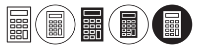 Calculator vector