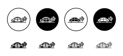 Car Breakdown Icon vector