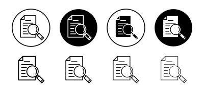 Case Studies Icon 3 vector