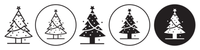 Christmiss Tree Icon vector