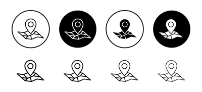 City Map Icon vector