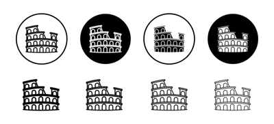 Colosseum Icon vector