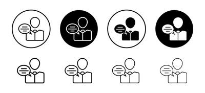 Consulting Icon vector