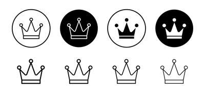 Crown Icon 2 vector