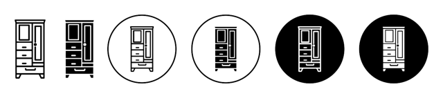 Cupbiard Icon vector