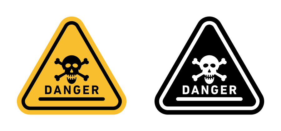 Danger Sign Icon SVG