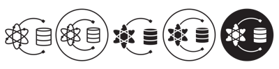 Data Science Icon vector