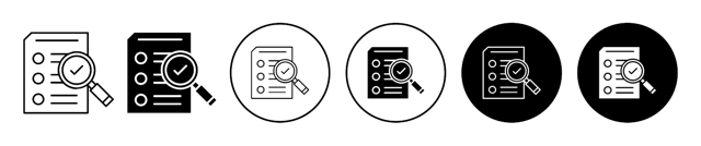 Data Verification Icon vector