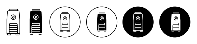 Dehumidifier Icon vector