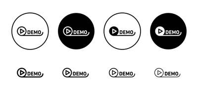 Demo Video Icon vector