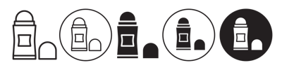 Deodorant Icon vector