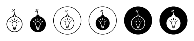 Distruptive Innovation Icon vector