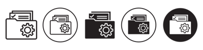 Document Project Icon vector
