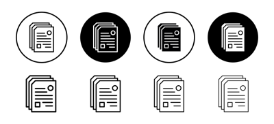 Documents Icon vector