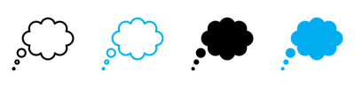 Dream Cloud Icon vector
