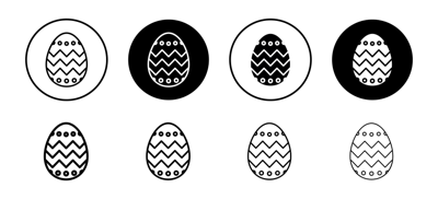 Easter Egg Icon vector