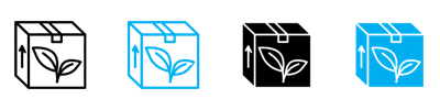 Eco Packaging Icon vector