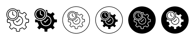 Efficiency Icon vector