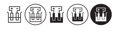 Electrolysis Icon vector