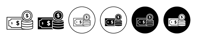 Expenses Icon vector