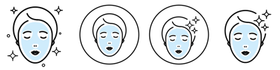 Face Mask Sheet Icon vector