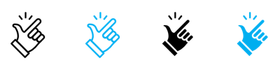 Finger Snapping Icon vector