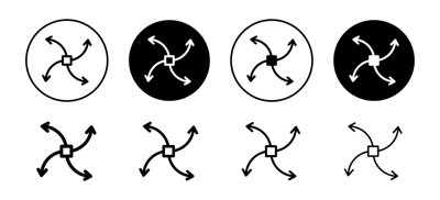 Flexibility Icon vector