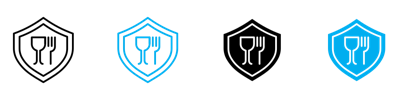Food Safety Icon vector