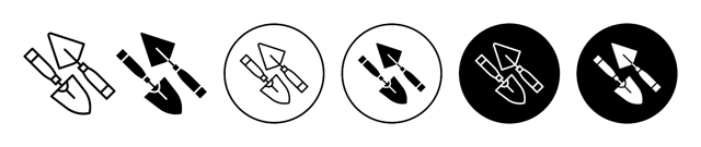 Garden Tools Icon vector