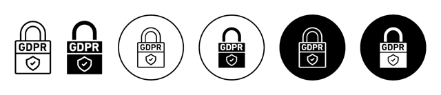 Gdpr Icon vector