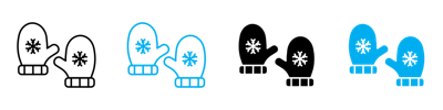 Gloves Icon vector