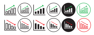 Graph Icon vector