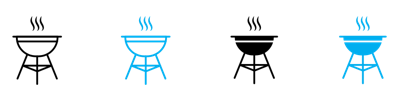 Grill Icon vector