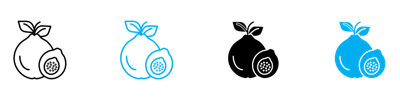 Guava Icon vector