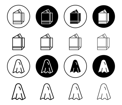 Handkerchief Icon vector