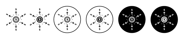 Hedge Fund Icon vector