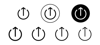 High Potency Icon vector