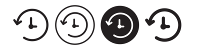 History Icon vector