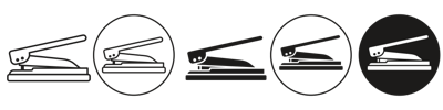 Hole Punch Icon vector