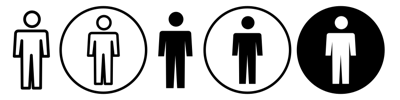 Human Icon vector